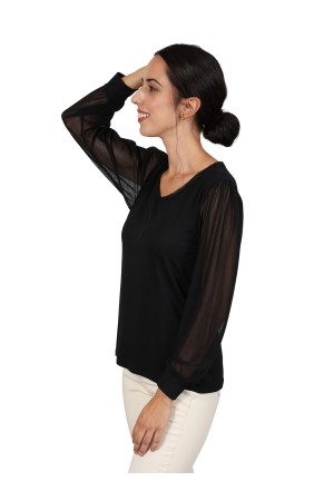 T-Shirt Multicolored Flowers Embroidered| M47 Modas Benidorm