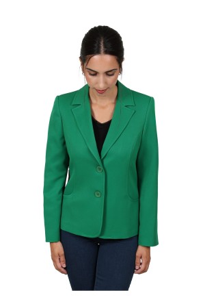 Straight-Cut Crepe Blazer| M47 Modas Benidorm