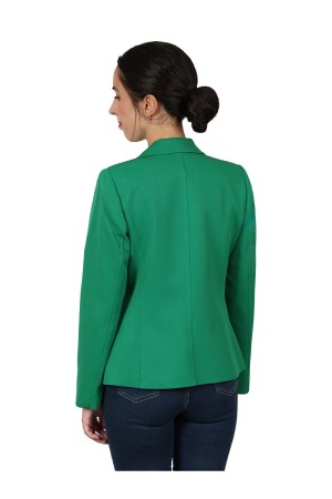 Straight-Cut Crepe Blazer| M47 Modas Benidorm