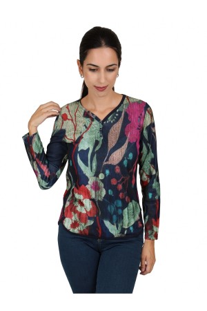 Organic Cotton Printed T-shirt| M47 Modas Benidorm