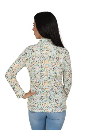 Knitted Shirt Mmulticolored Hearts| M47 Modas Benidorm