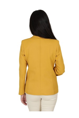 Straight-Cut Crepe Blazer| M47 Modas Benidorm