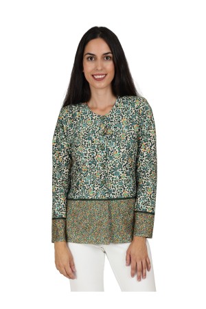 Twinset Jungle Print Knit Fabric| M47 Modas Benidorm