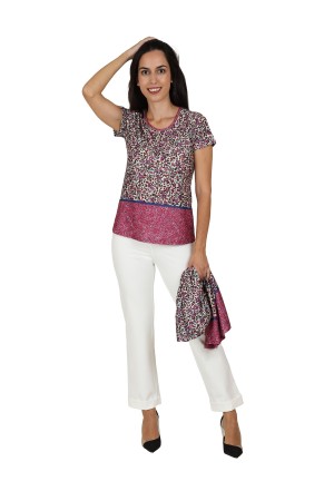 Twinset Jungle Print Knit Fabric| M47 Modas Benidorm