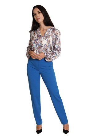 Straight pant high rise