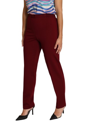 Straight pant high rise