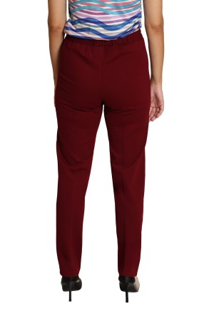Straight pant high rise