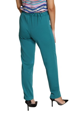 Straight pant high rise
