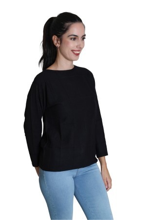 Sweater V Neckline Geometric Jacuard| M47 Modas Benidorm
