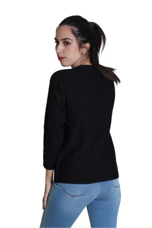 Sweater V Neckline Geometric Jacuard| M47 Modas Benidorm