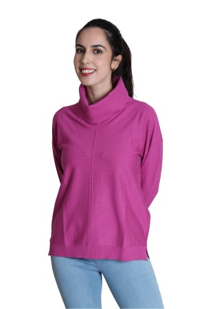 Sweater V Neckline Geometric Jacuard| M47 Modas Benidorm