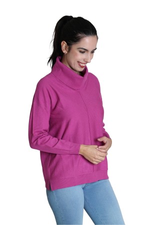 Sweater V Neckline Geometric Jacuard| M47 Modas Benidorm