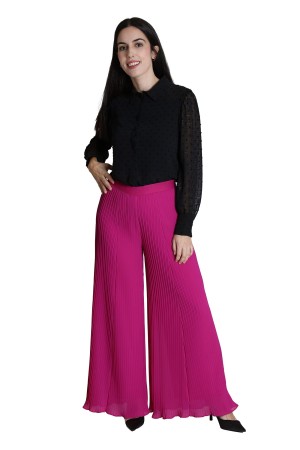 Pantalones de Mujer| Pantalon Plisado| M47 Modas Benidorm