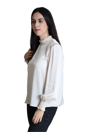 Organic Cotton Shirt Sequins Hearts| M47 Modas Benidorm