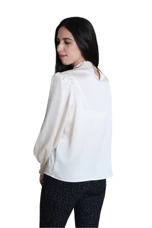 Organic Cotton Shirt Sequins Hearts| M47 Modas Benidorm