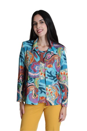 Twinset Jungle Print Knit Fabric| M47 Modas Benidorm