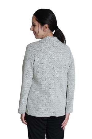 Straight-Cut Crepe Blazer| M47 Modas Benidorm