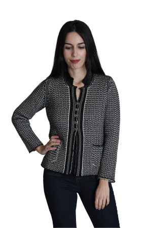 Chanel cut knitted Cardigan| M47 Modas Benidorm