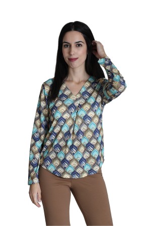 Printed t-shirt in Eco viscos| M47 Modas Benidorm