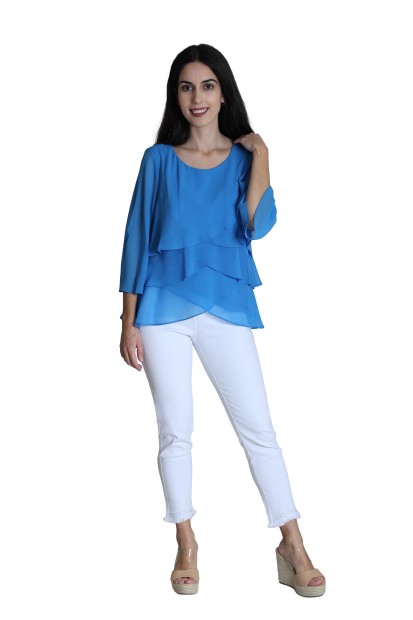 Pantalon Vaquero Mujer| Pantalón Tiro Alto| M47 Modas Mujer