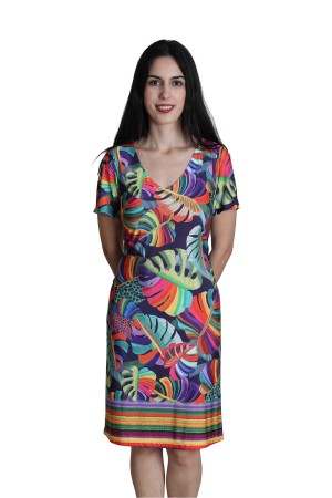 Midi Print  Dress| M47 Modas Benidorm
