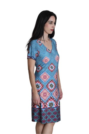 Vestido Midi| Vestido Estampado| M47 Modas Benidorm