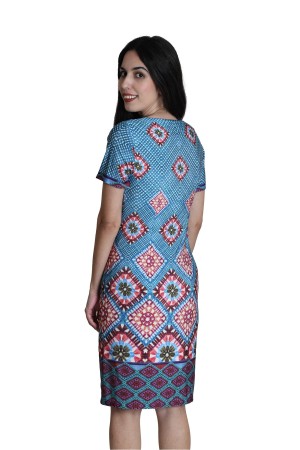 Midi Print  Dress| M47 Modas Benidorm