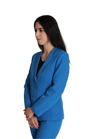 Straight-Cut Crepe Blazer| M47 Modas Benidorm