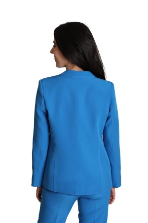 Straight-Cut Crepe Blazer| M47 Modas Benidorm