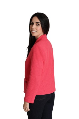 Printed Round Neck Jacket | M47 Modas Benidorm