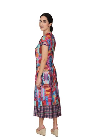 Boho Multicolored Dress| M47 Modas Benidorm