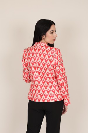 Straight-Cut Crepe Blazer| M47 Modas Benidorm