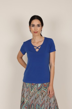 Camisetas y Tops de Mujer| Camiseta Basica|  M47 modas Benidorm