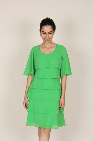 Long Midi Layers Dress | M47 Modas Benidorm