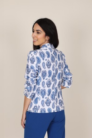 Straight-Cut Crepe Blazer| M47 Modas Benidorm