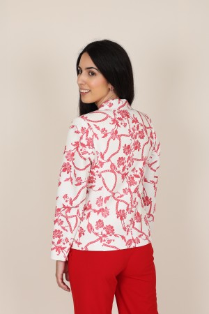 Straight-Cut Crepe Blazer| M47 Modas Benidorm