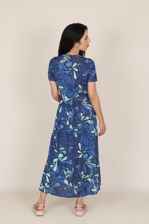Knit Shirt Paisley Print Dress| M47 Modas Benidorm