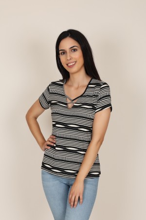 Camisetas y Tops de Mujer| Camiseta Estampada|  M47 modas Benidorm