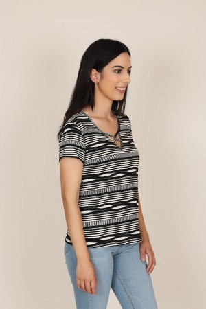 Camisetas y Tops de Mujer| Camiseta Estampada|  M47 modas Benidorm