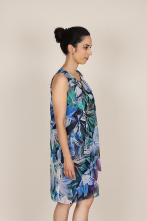 Vestido Midi  Invitada| Vestido Estampado| M47 Modas Benidorm