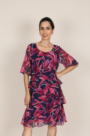 Long Midi Layers Dress | M47 Modas Benidorm