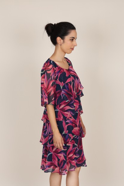 Long Midi Layers Dress | M47 Modas Benidorm