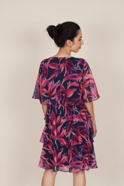 Long Midi Layers Dress | M47 Modas Benidorm