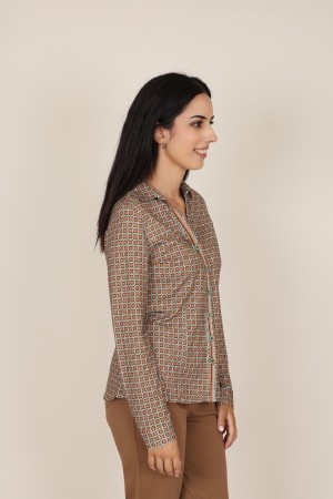 Flowing Printed Blouse| M47 Modas Benidorm