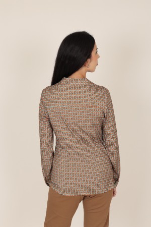 Flowing Printed Blouse| M47 Modas Benidorm
