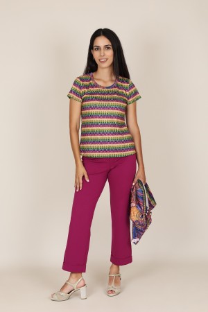 Twinset Jungle Print Knit Fabric| M47 Modas Benidorm