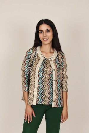 Conjuto de Punto de Mujer|Twinset Estampado| M47 Modas Benidorm