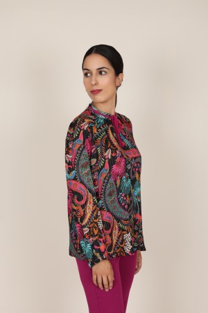 Blusa Gasa Lurex| Blusa Evento| M47 Modas Benidorm