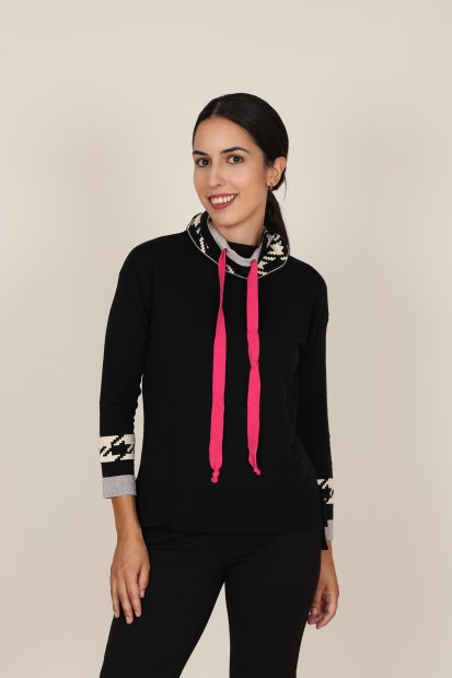 B&W Knit Jersey| M47 Modas Benidorm