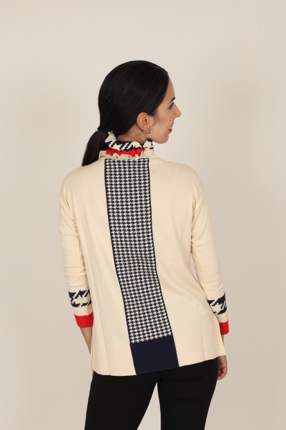 B&W Knit Jersey| M47 Modas Benidorm